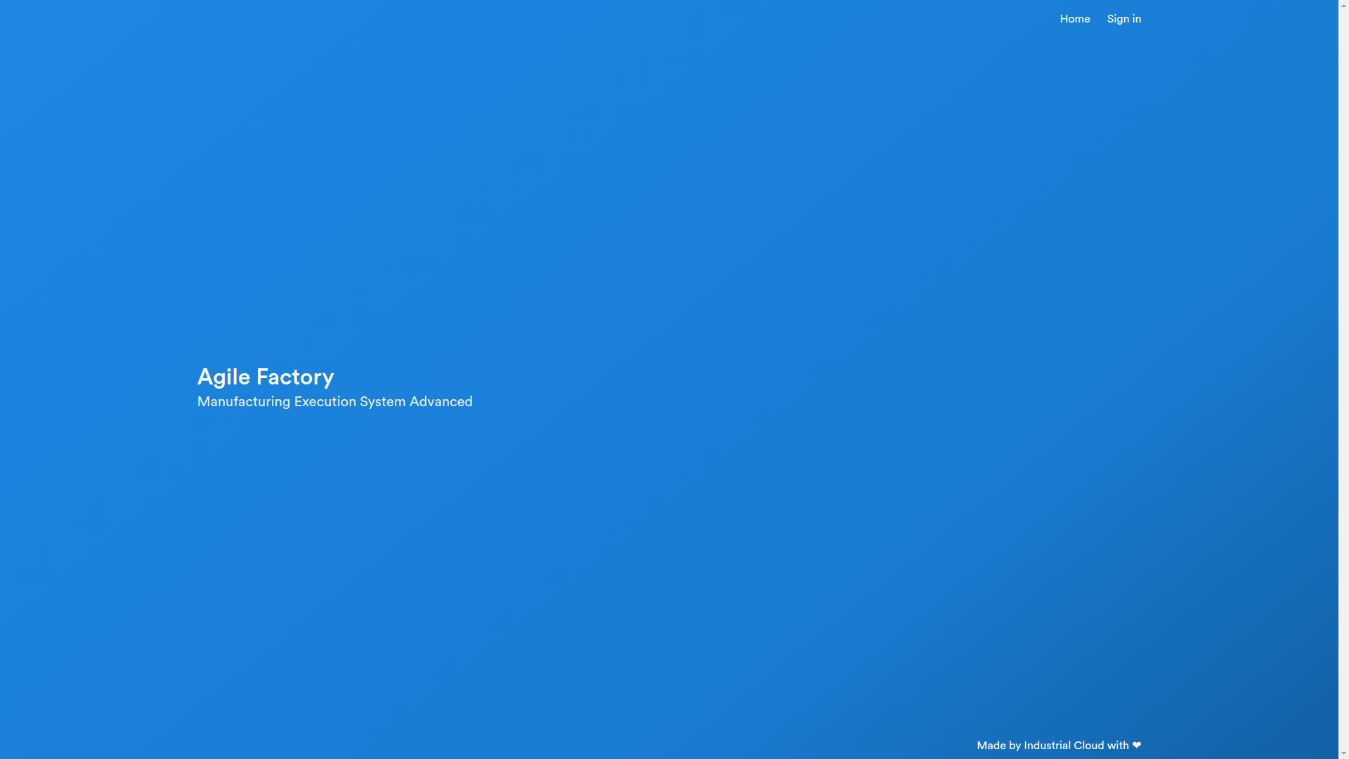 Home page