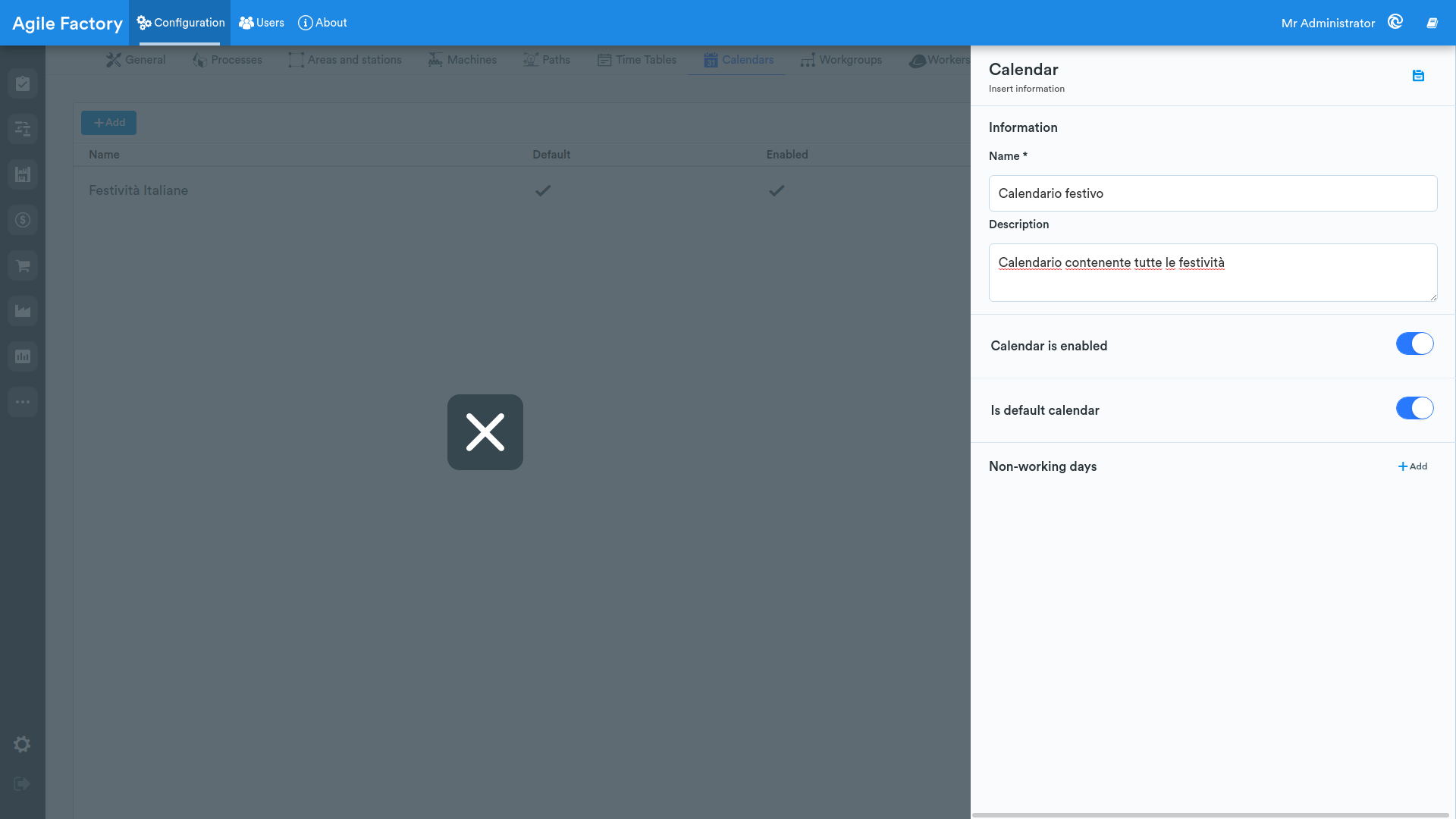 Add Calendar